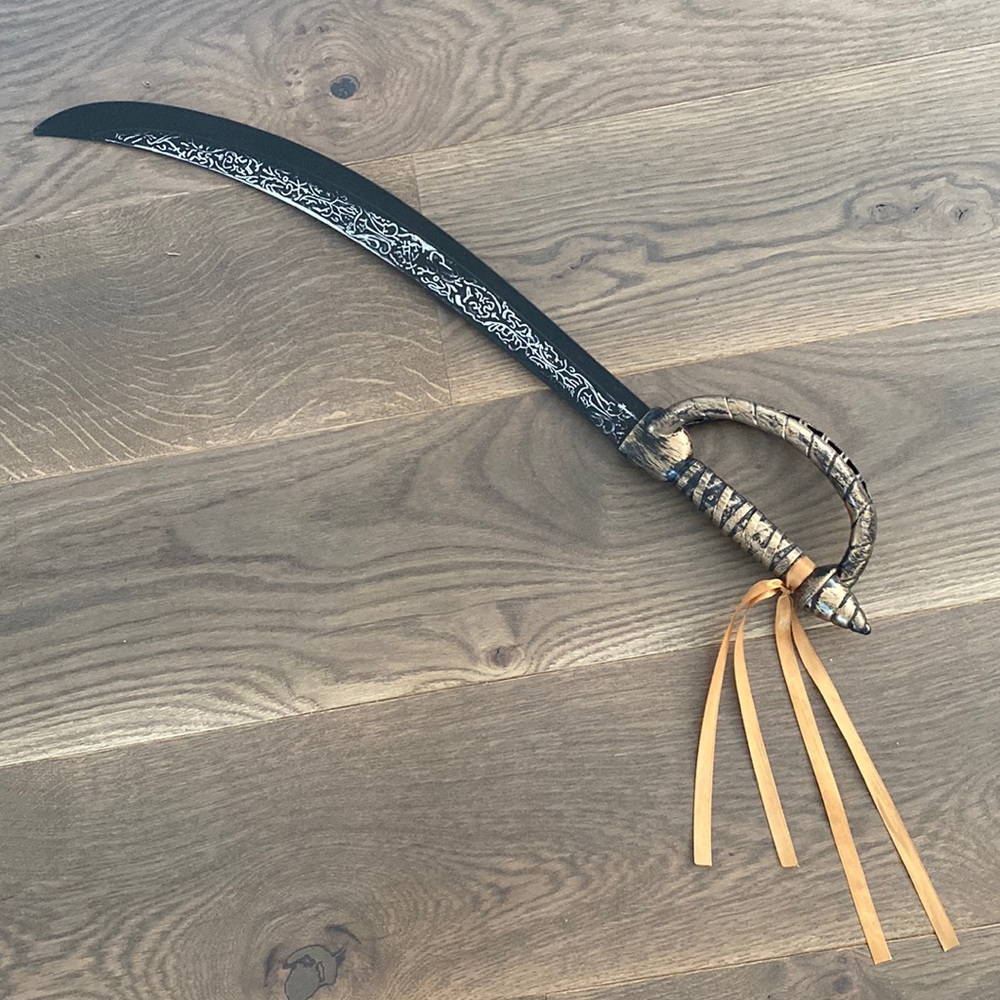3/$25 Plastic Pirate sword
